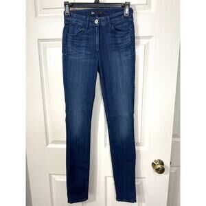 3x1 NYC Denim High Rise Skinny Leg Jean Dark Blue Capsule Designer